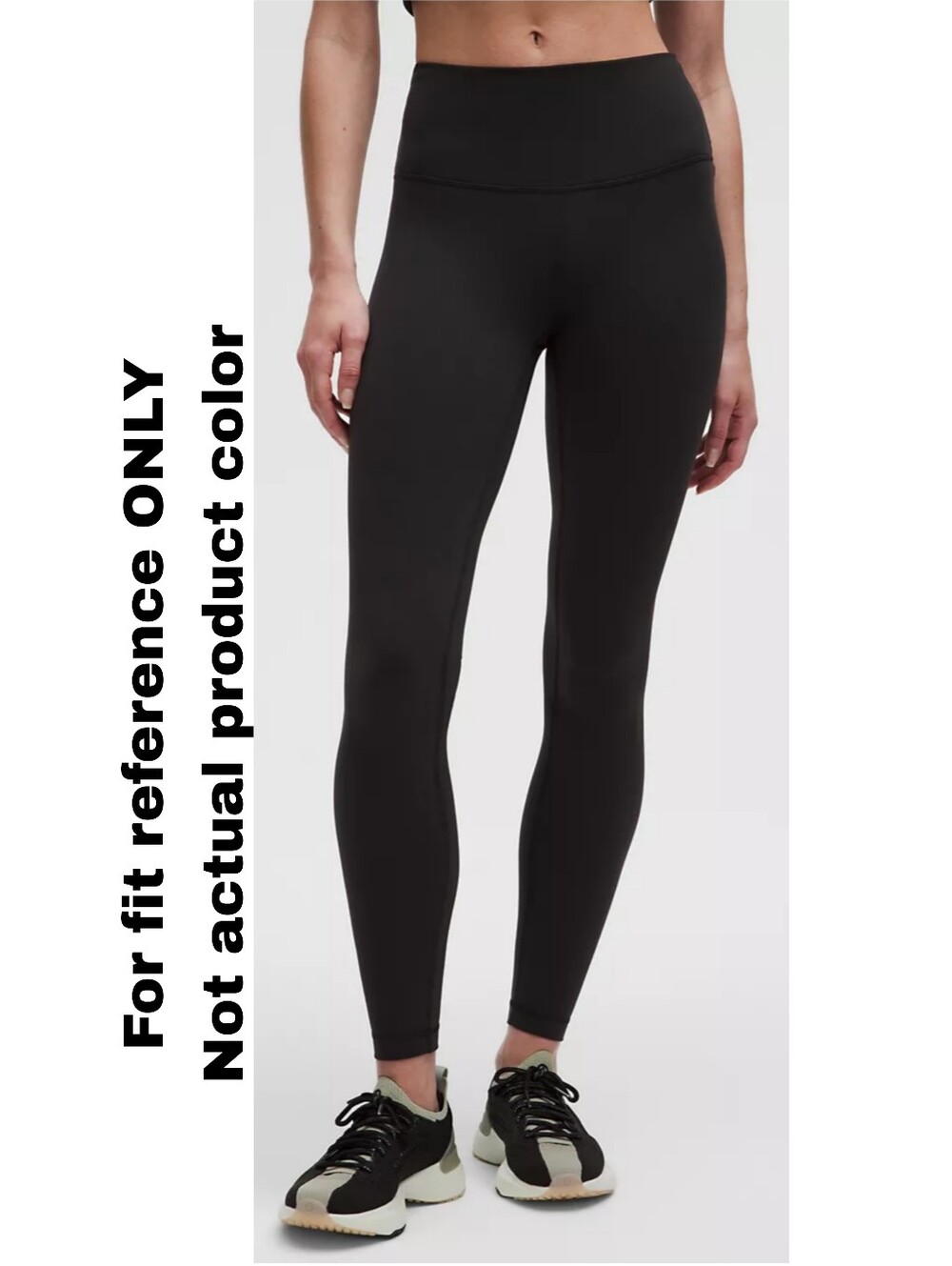 Lululemon Leggings Wunder Train High-Rise Tight 28" Heathered Graphite Grey sz 8 - Picture 5 of 11